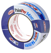 Cantech PaintPro Blue 308 Series 308-48 Masking Tape, 55 m L, 48 mm W, Crepe Paper Backing, Blue